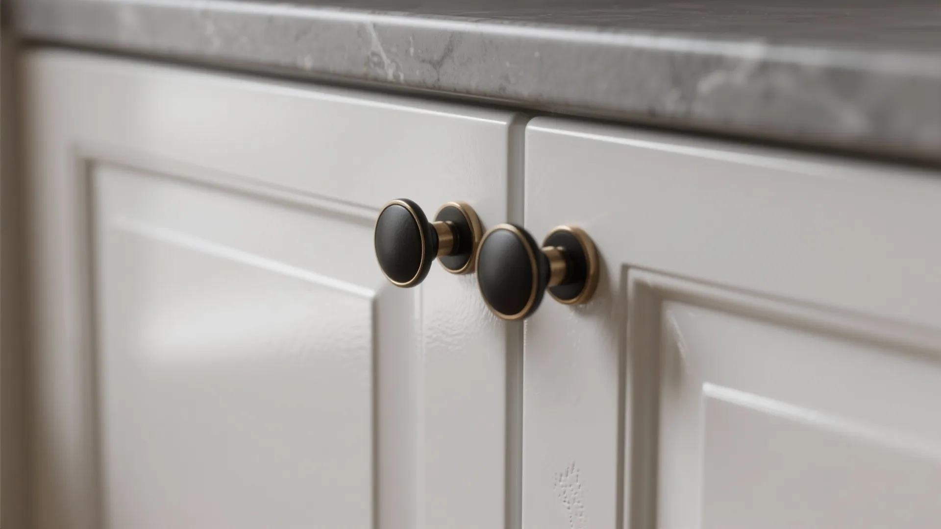 1. High-contrast hardware for visual structure