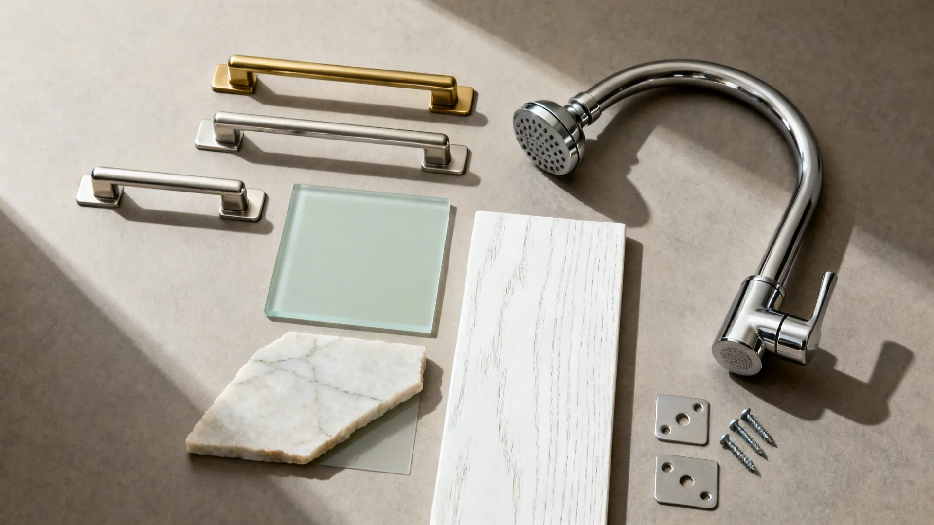 Hardware, faucet, and appliance face-lifts