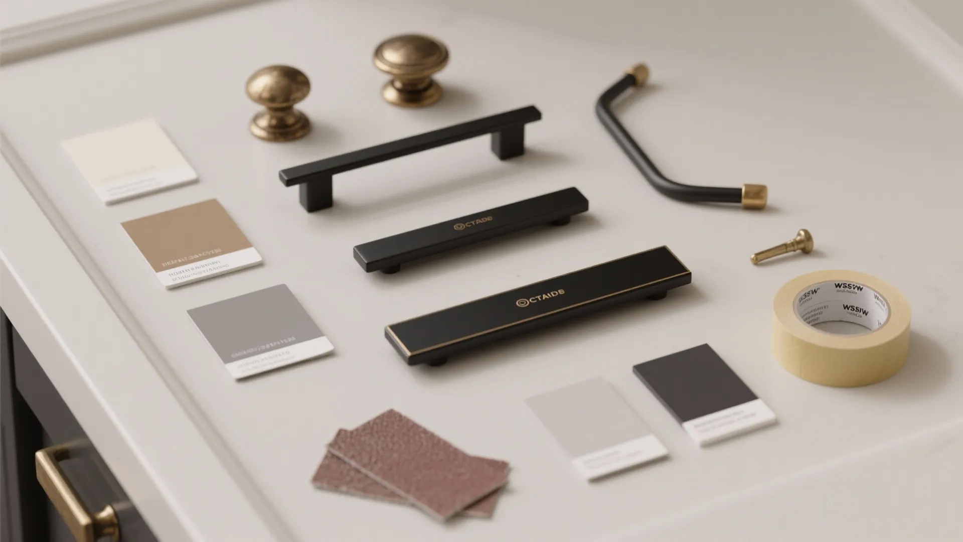 5. High-Contrast Hardware and Subtle Accents