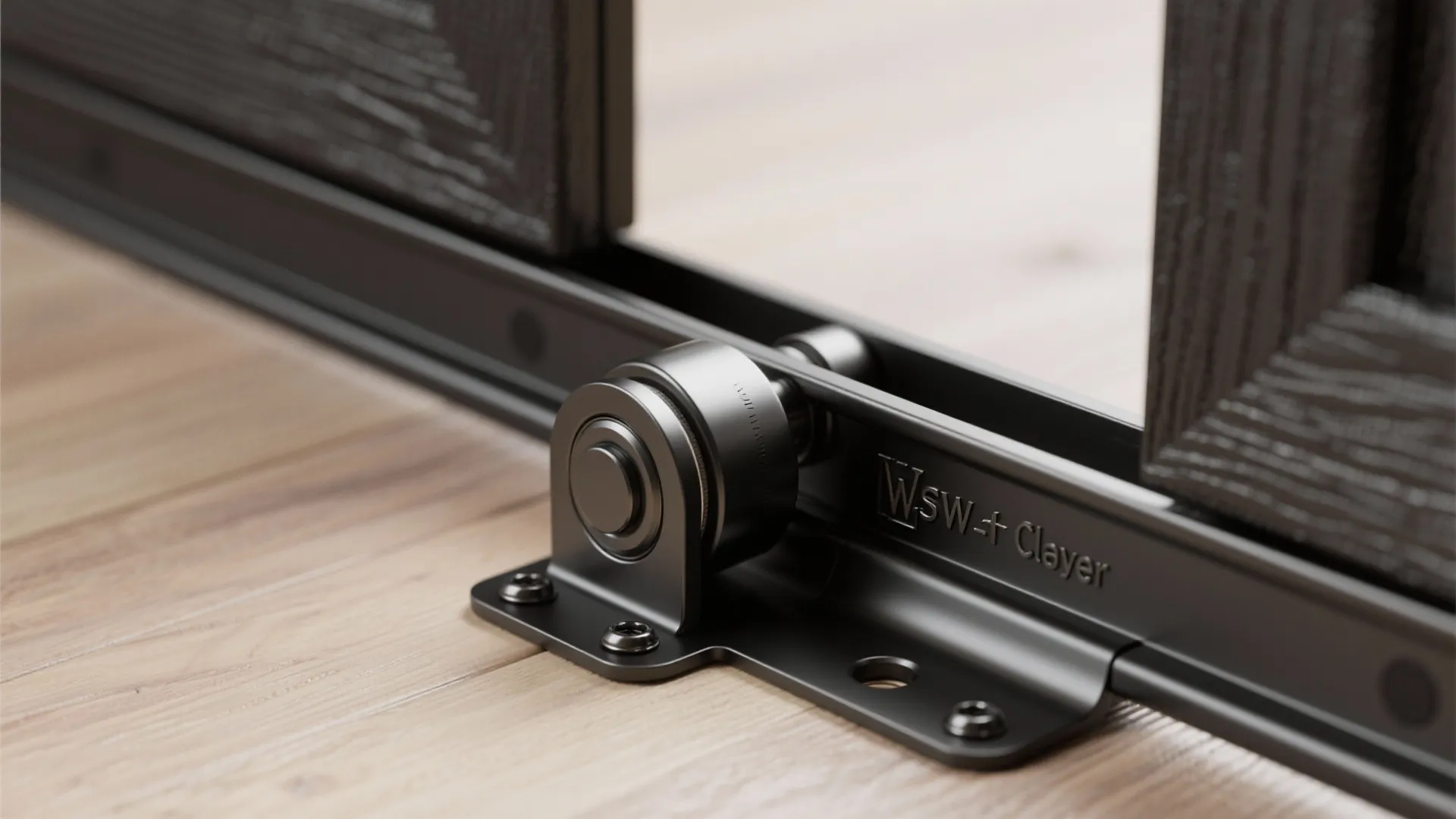 4. Mind the hardware and the floor guide