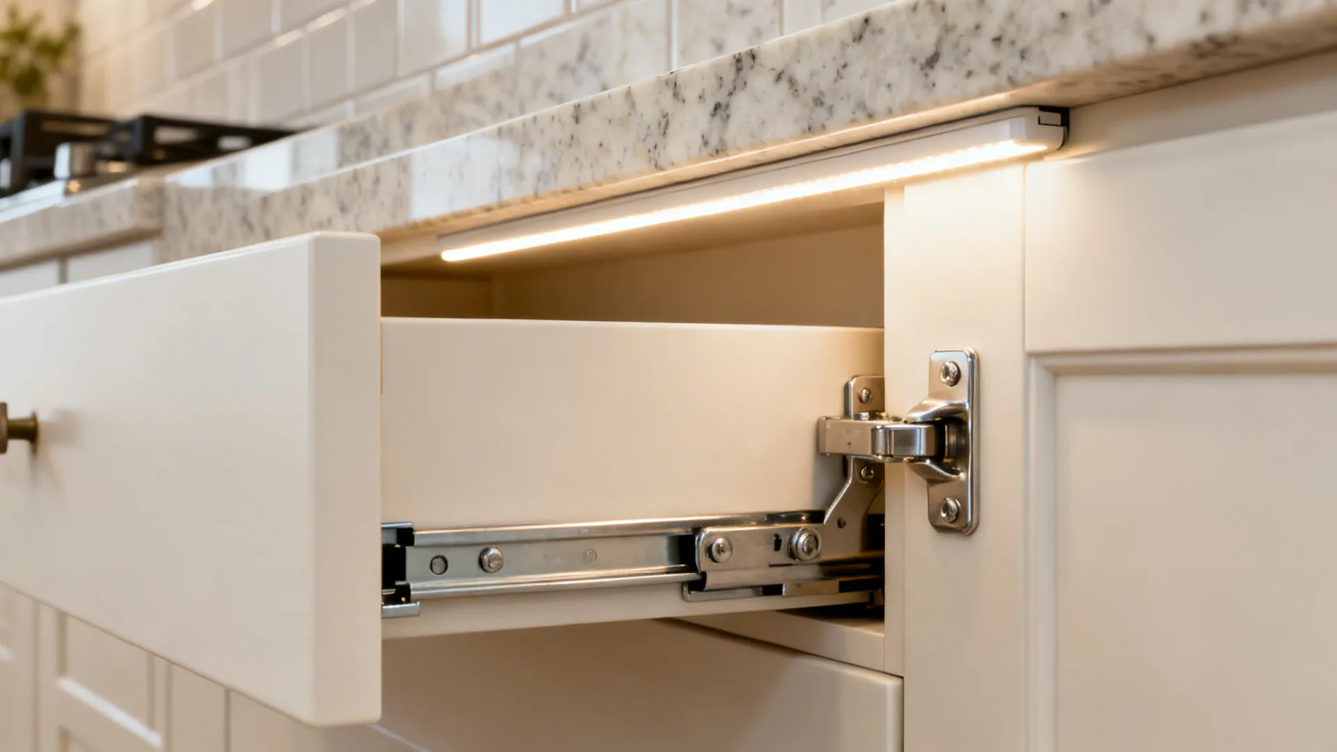 Upgrade the Invisible: Hinges, Slides, and Lighting