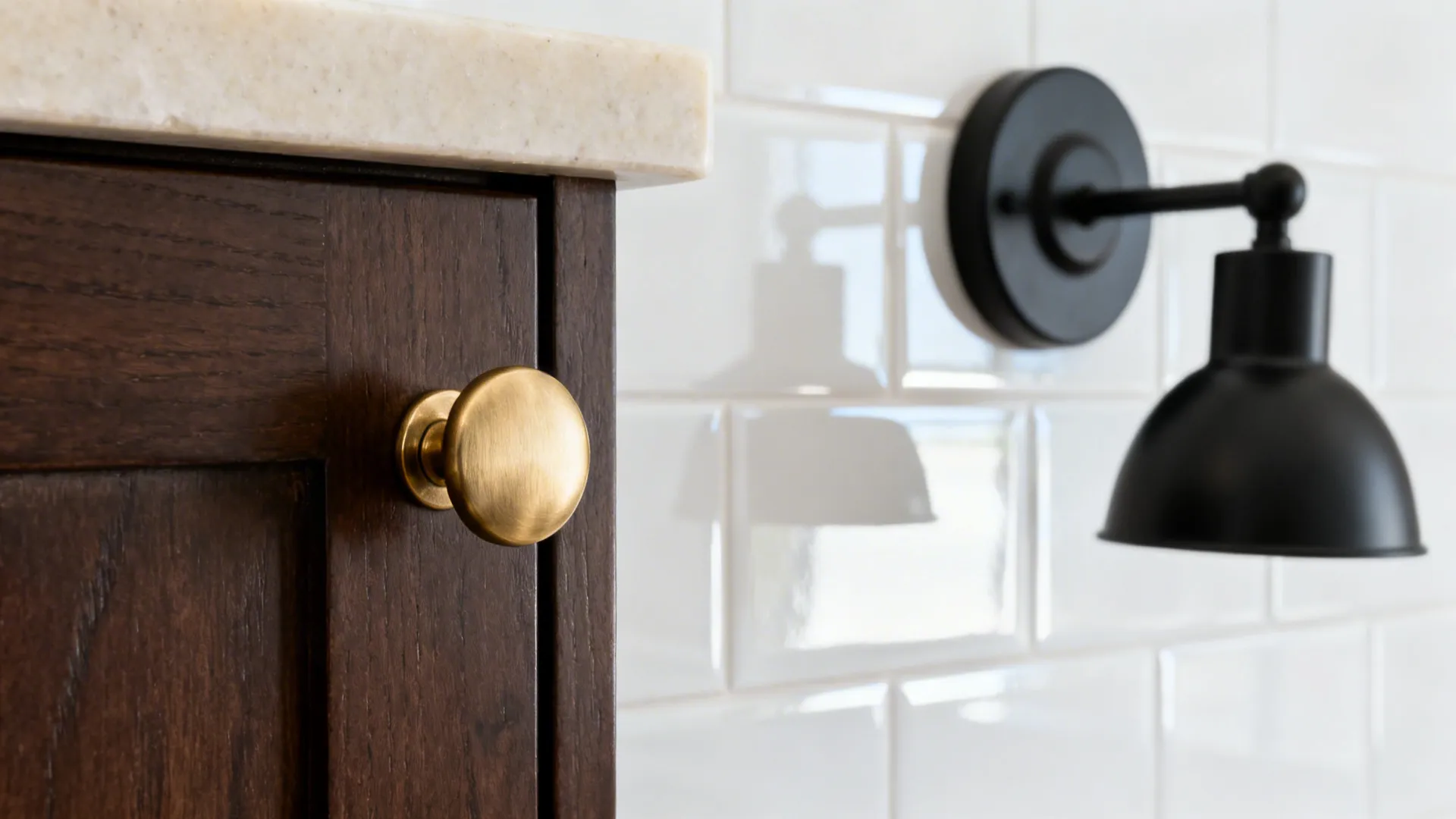 Two-tone Appliances, Hardware, and Lighting