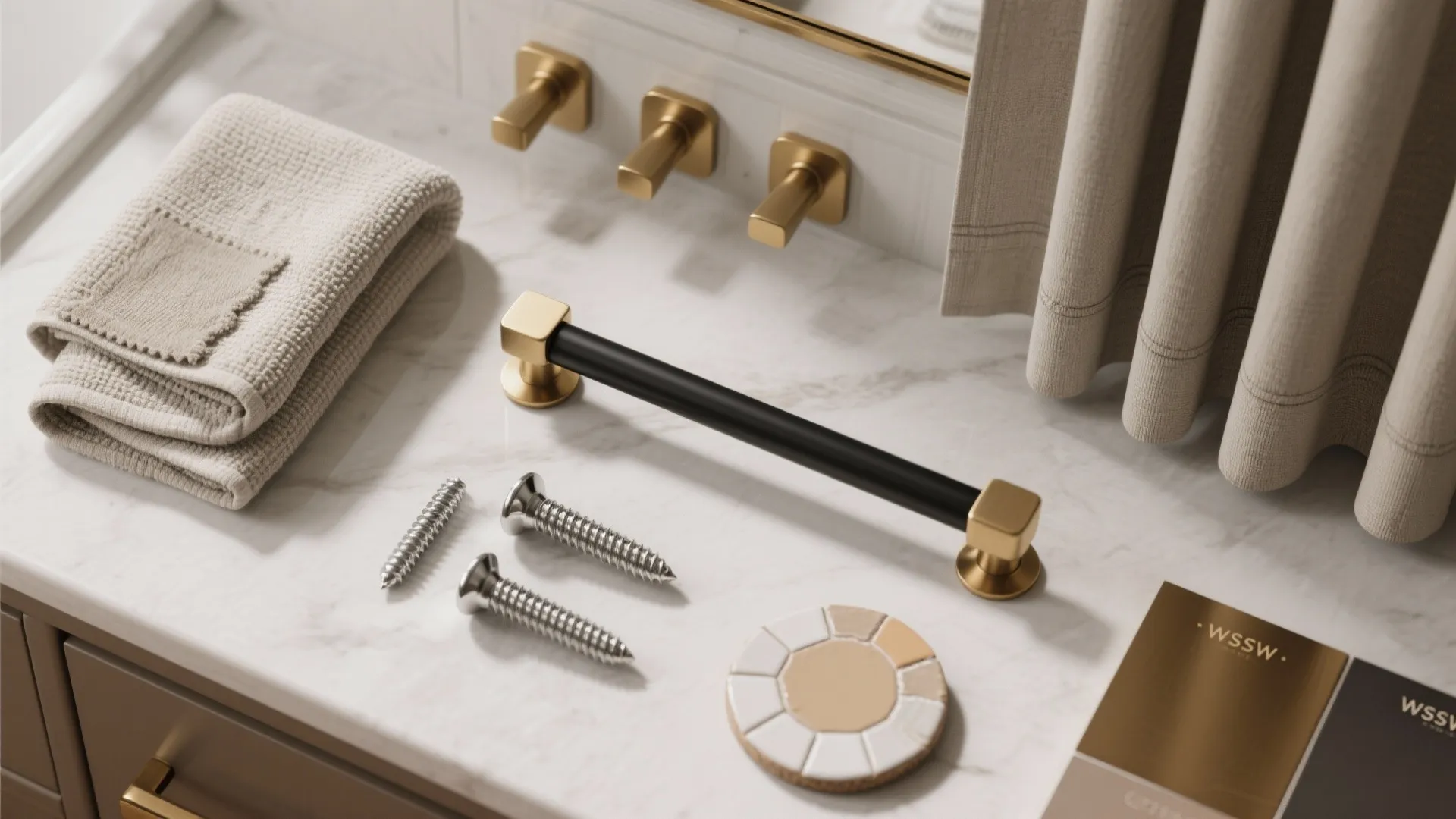 2. Upgrade hardware and textiles