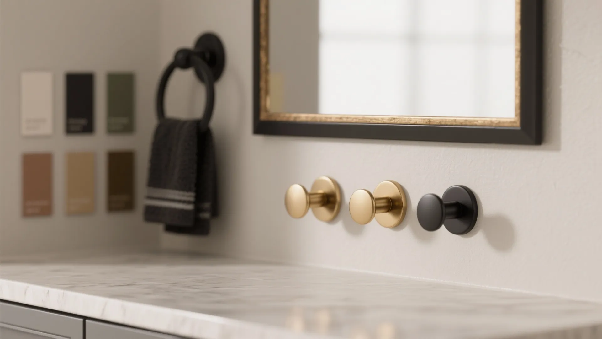 5. Combine paint with small hardware upgrades