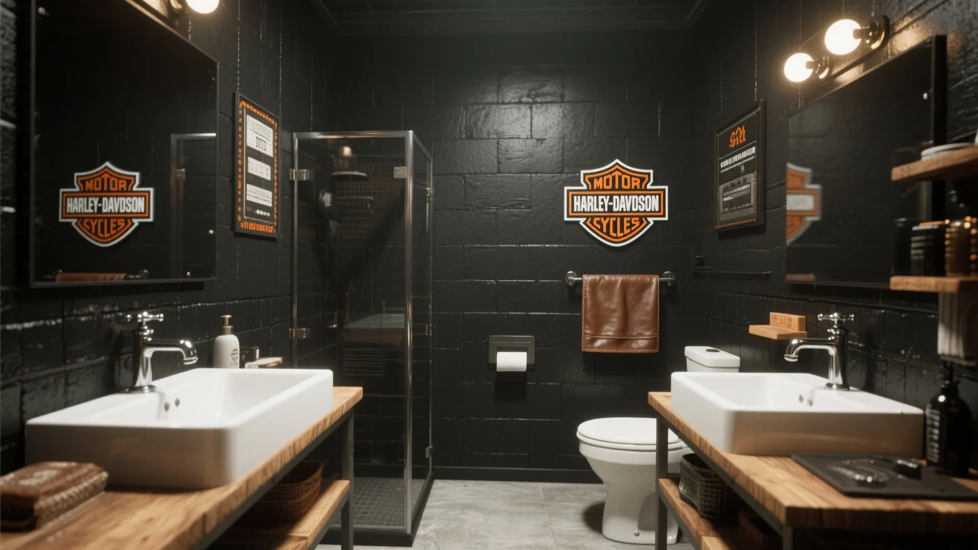 Harley Davidson Bathroom Ideas: Revamp Your Space with Motorcycle-Inspired Decor