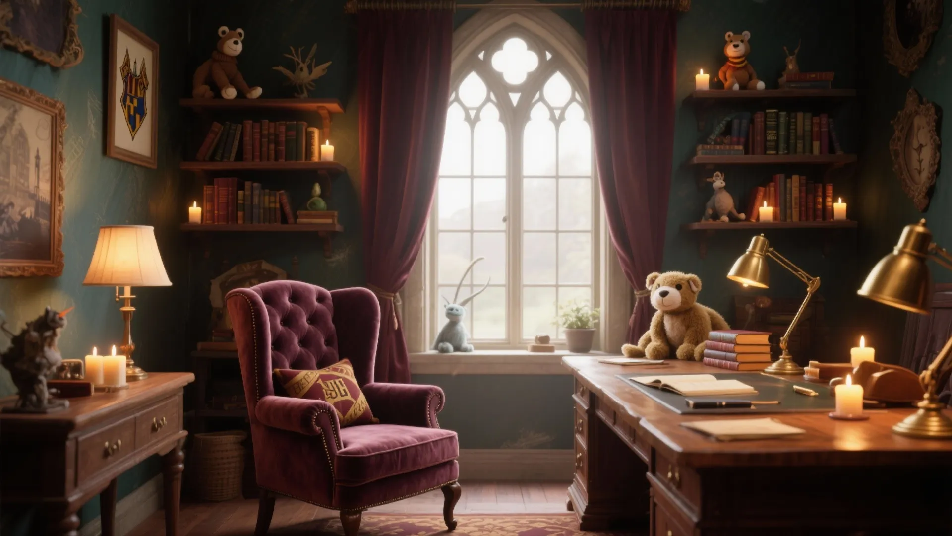 10 Magical Harry Potter Office Ideas: Bring Hogwarts Vibes into Your Workspace with These Creative Ideas