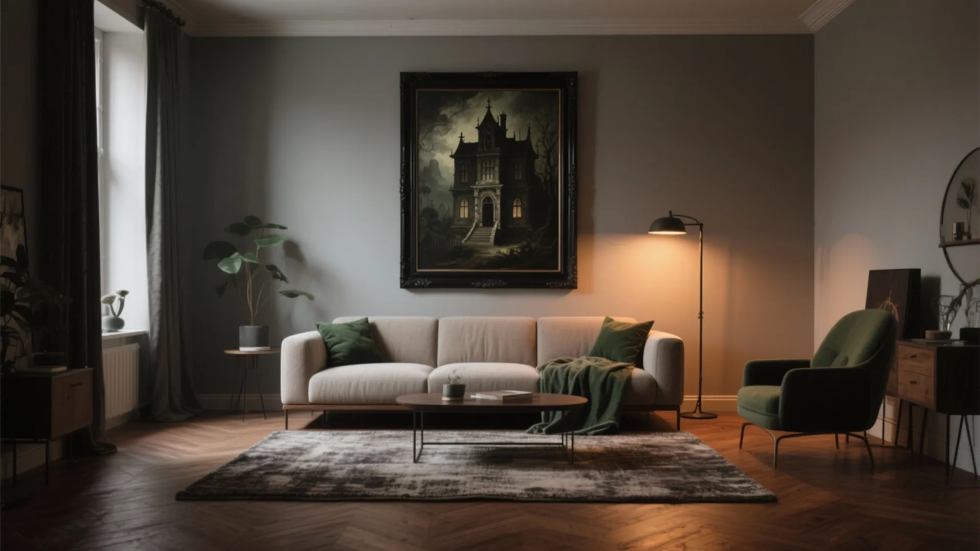 Paintings of Haunted Houses: 5 Inspo Ideas: How to display spooky house paintings in small spaces — five practical, stylish approaches from a pro