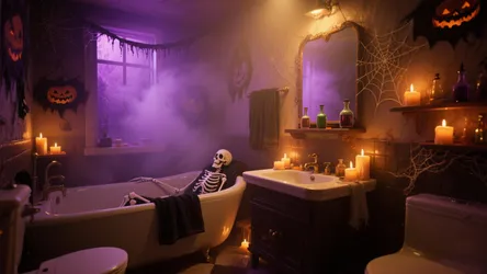 10 Spooky Bathroom Halloween Decor Ideas