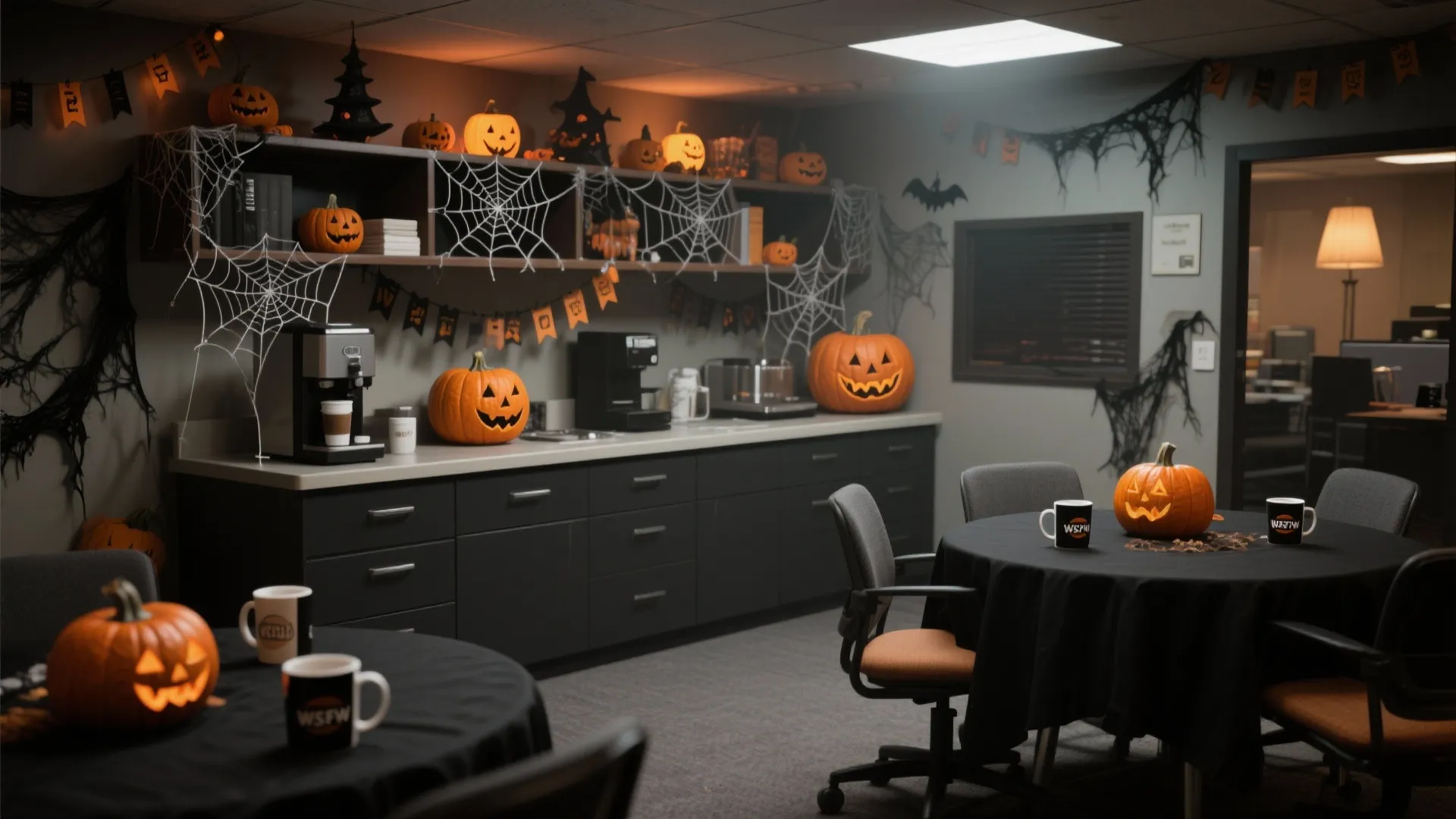 3. Haunted Break Room