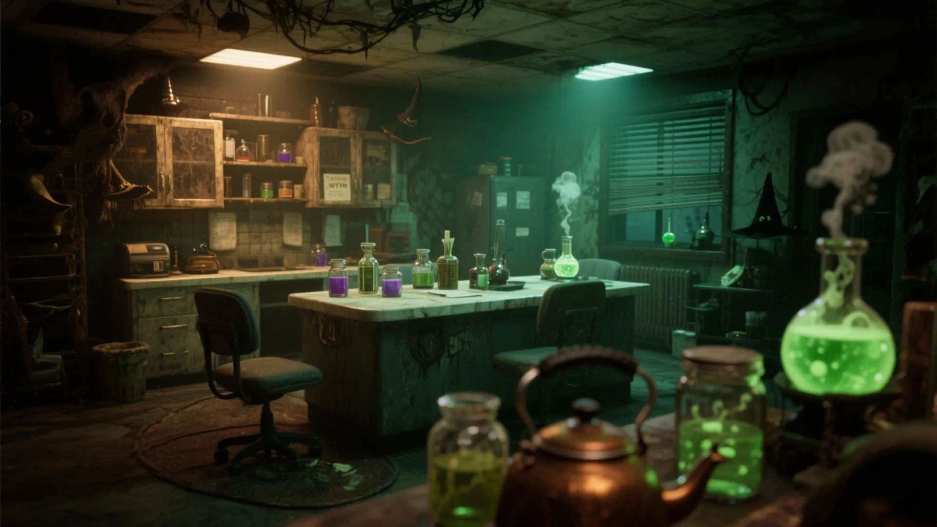 4. Haunted Break Room