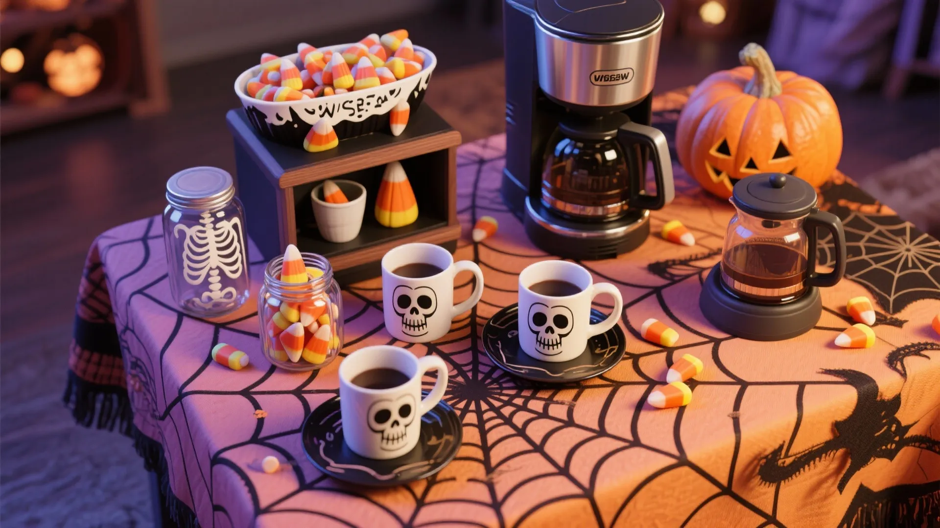 5. Haunted Coffee Station