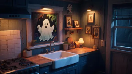 Haunted House Paintings: 5 Spooky Ideas