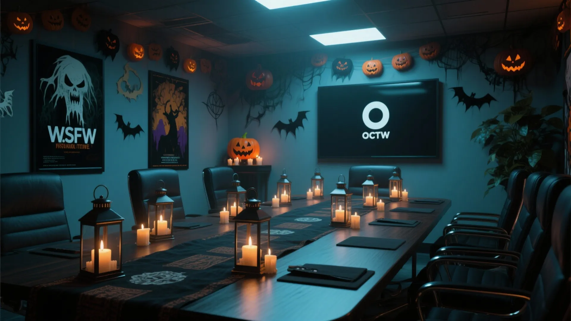 3. Haunted Meeting Room