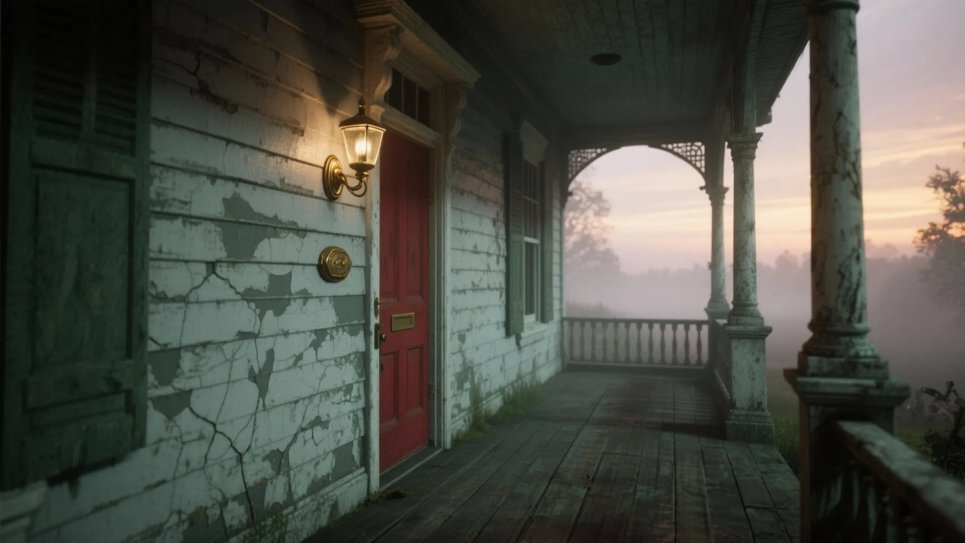 Haunted House Painted: 5 Spooky Paint Ideas: How I turn small spooky rooms into memorable haunted looks with paint, texture and lighting