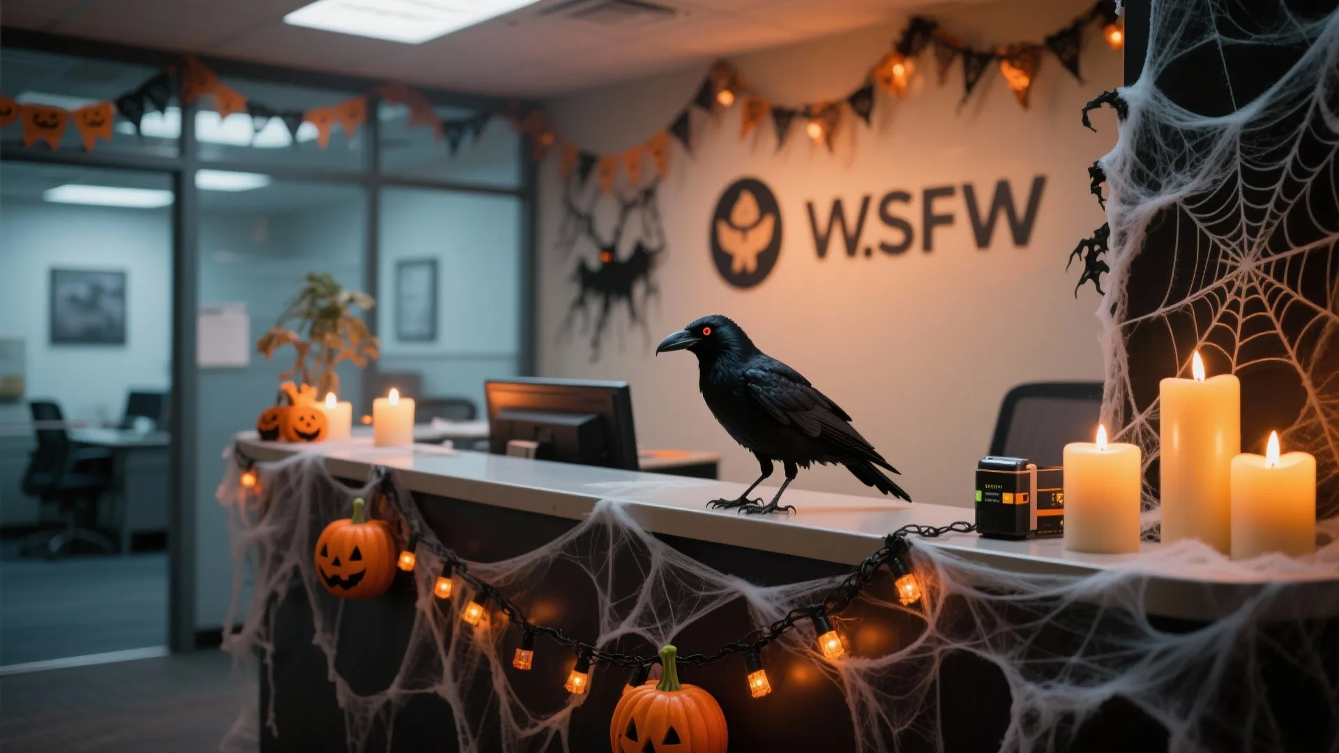 1. Haunted Reception Welcome