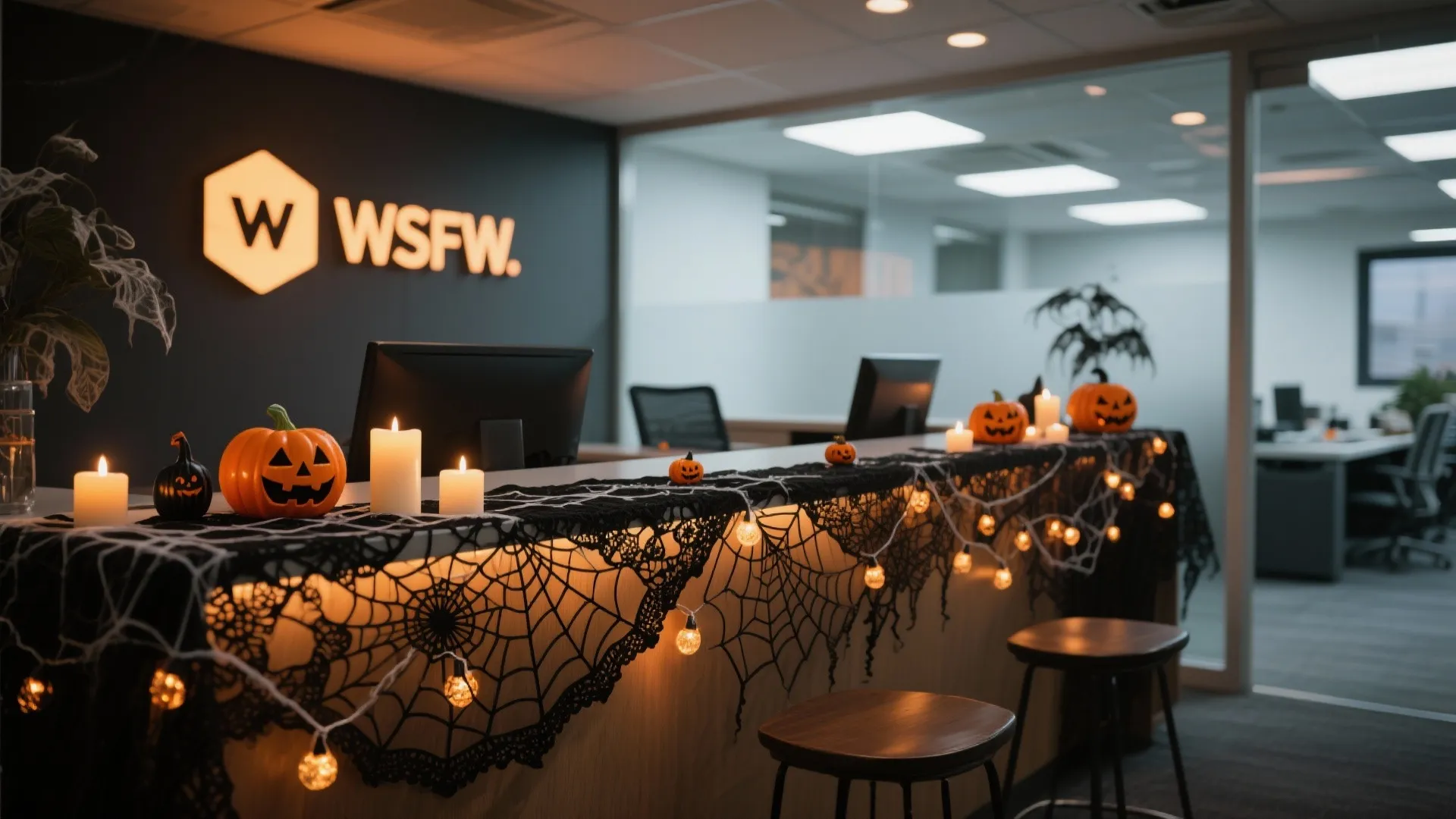 1. Haunted Reception Desk