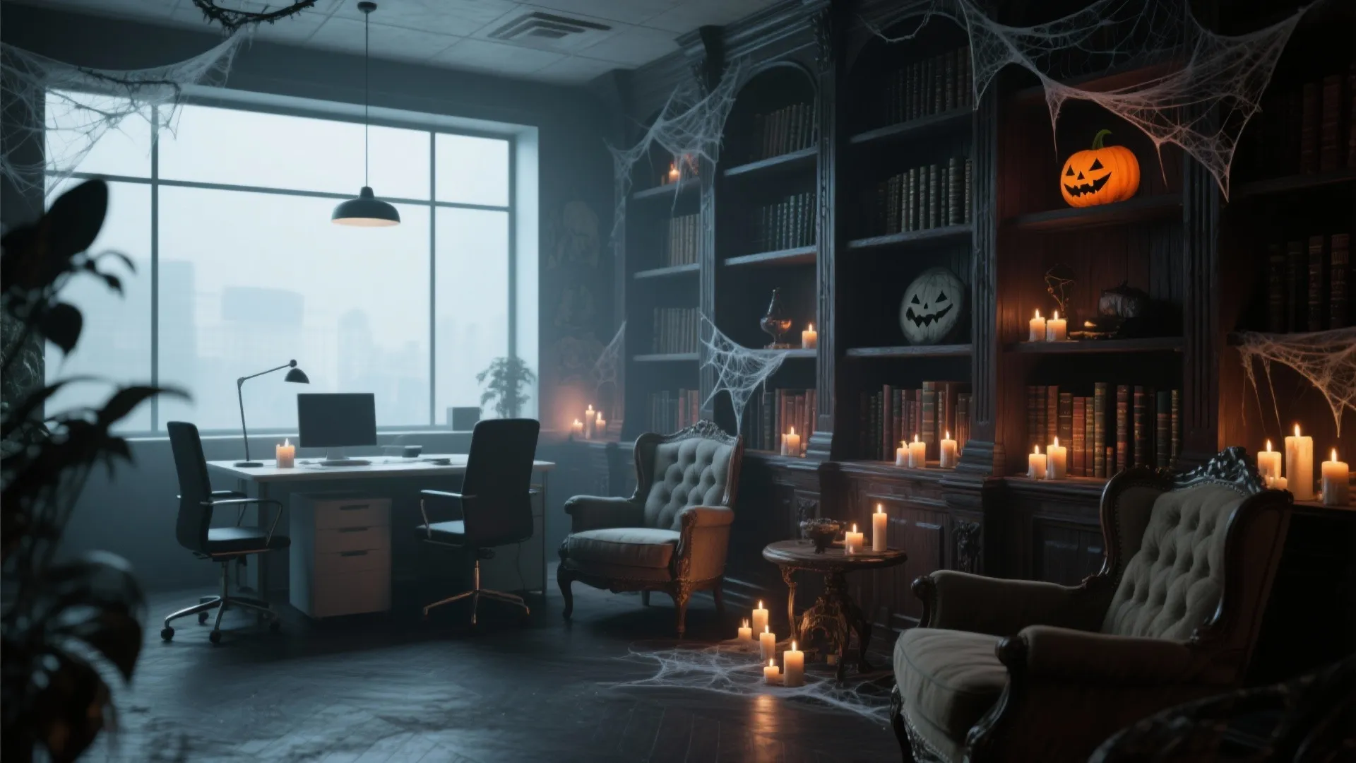 5 Halloween Office Decor Ideas: Spooky yet stylish Halloween decor inspiration for your workplace