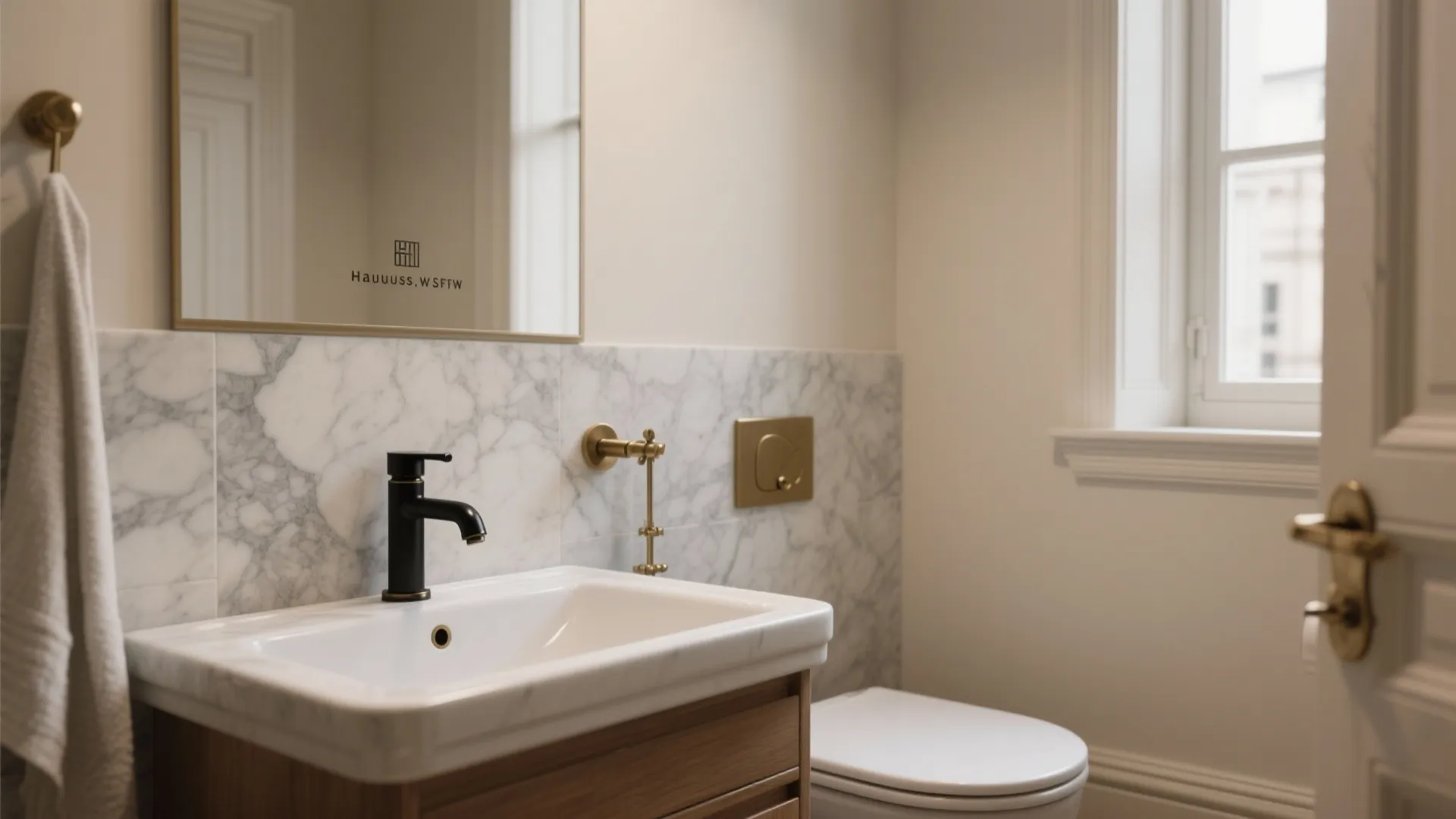 1. Haussmann neutrals with modern fixtures