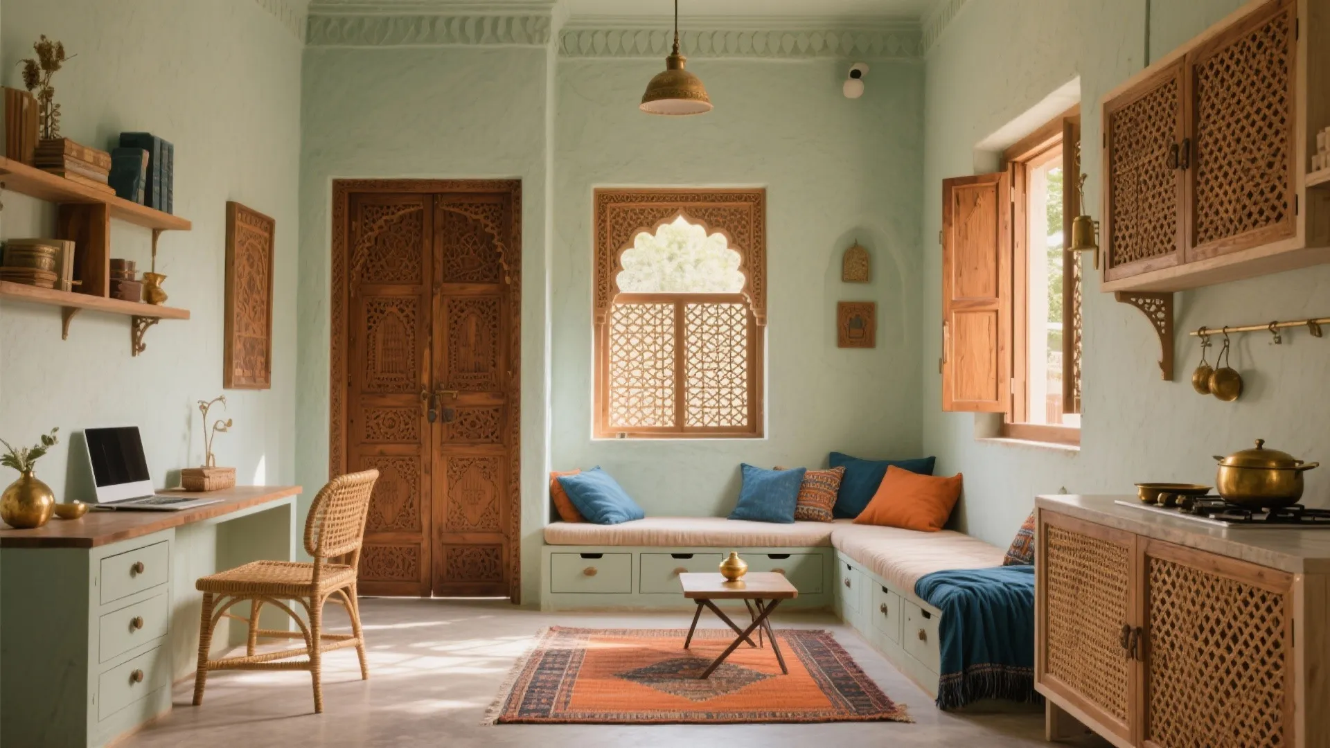 Haveli Studio Rooms: Maximize Heritage in Small Spaces