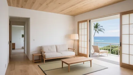 ハワイ別荘一戸建ての日本式インテリア：小空間を美しく整える5つの工夫