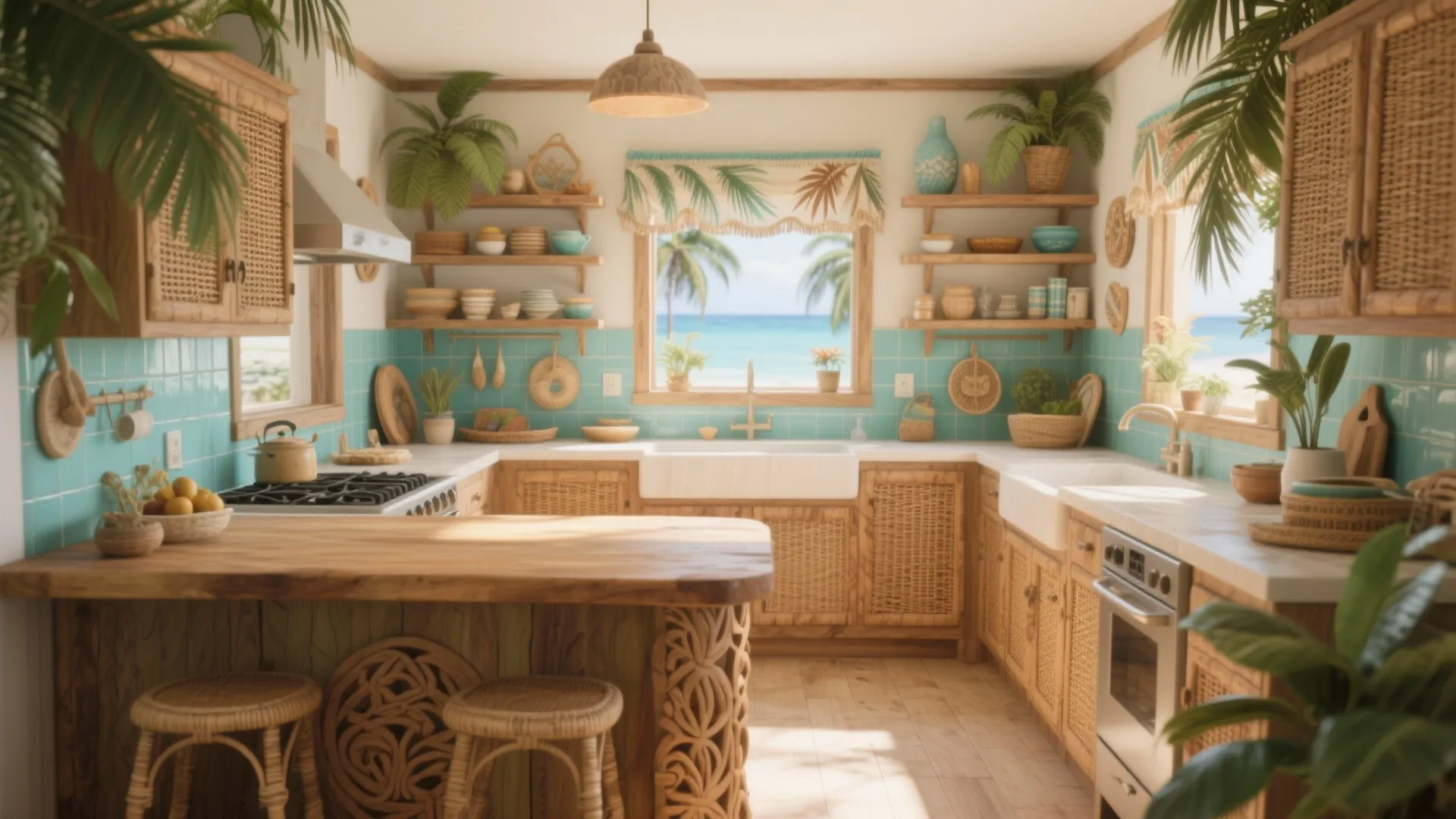 Hawaiian Kitchen Ideas for a Tropical Vibe: Transform Your Kitchen with Tropical Hawaiian Inspirations
