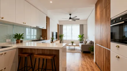 5 HDB Open Concept Kitchen Design Ideas That Work