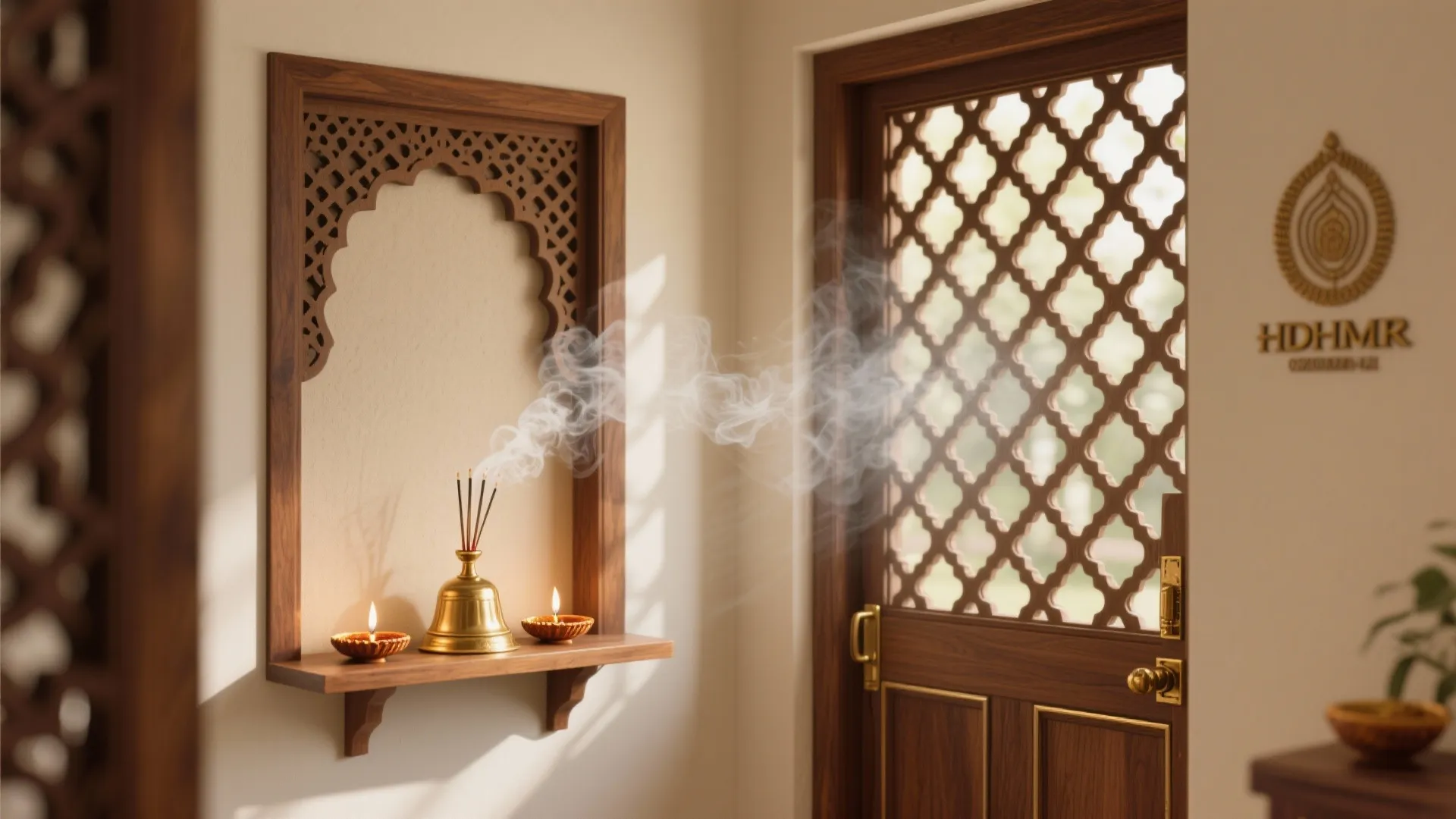 Ventilated CNC Jali in HDHMR