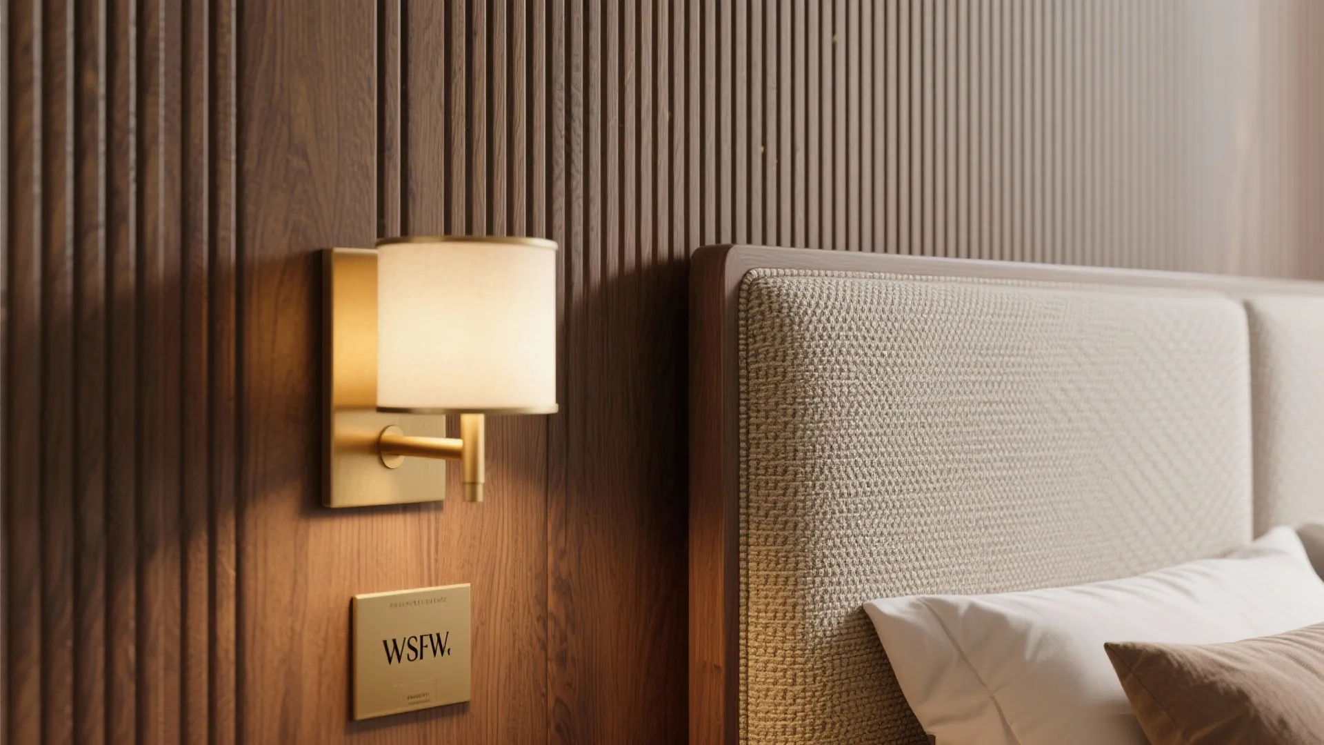 Statement Headboard Wall