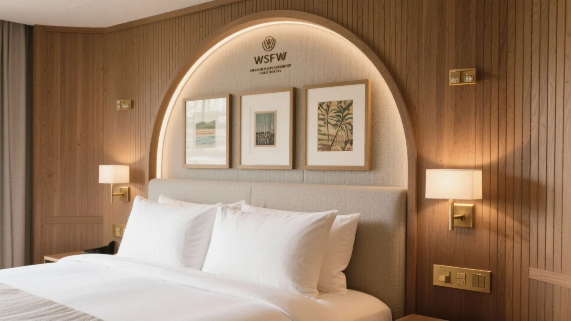 Signature Headboard Walls and Art That Photograph Well