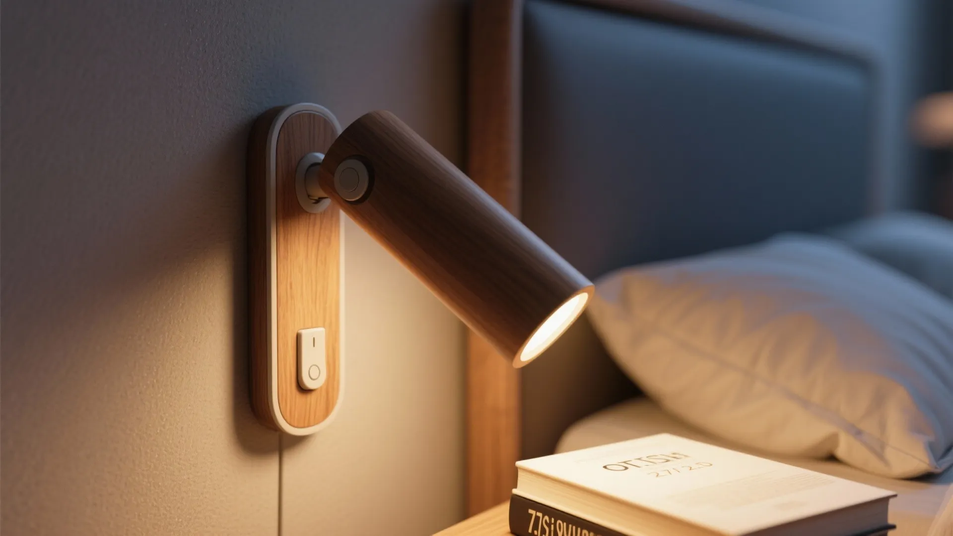 Integrated Headboard Wall Lights