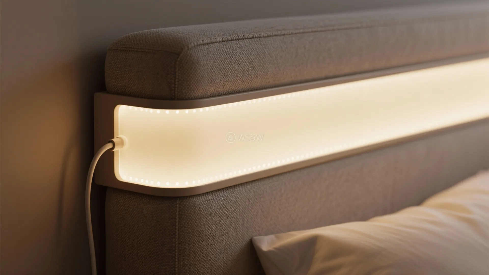 4) Backlit panels and headboards for bedrooms