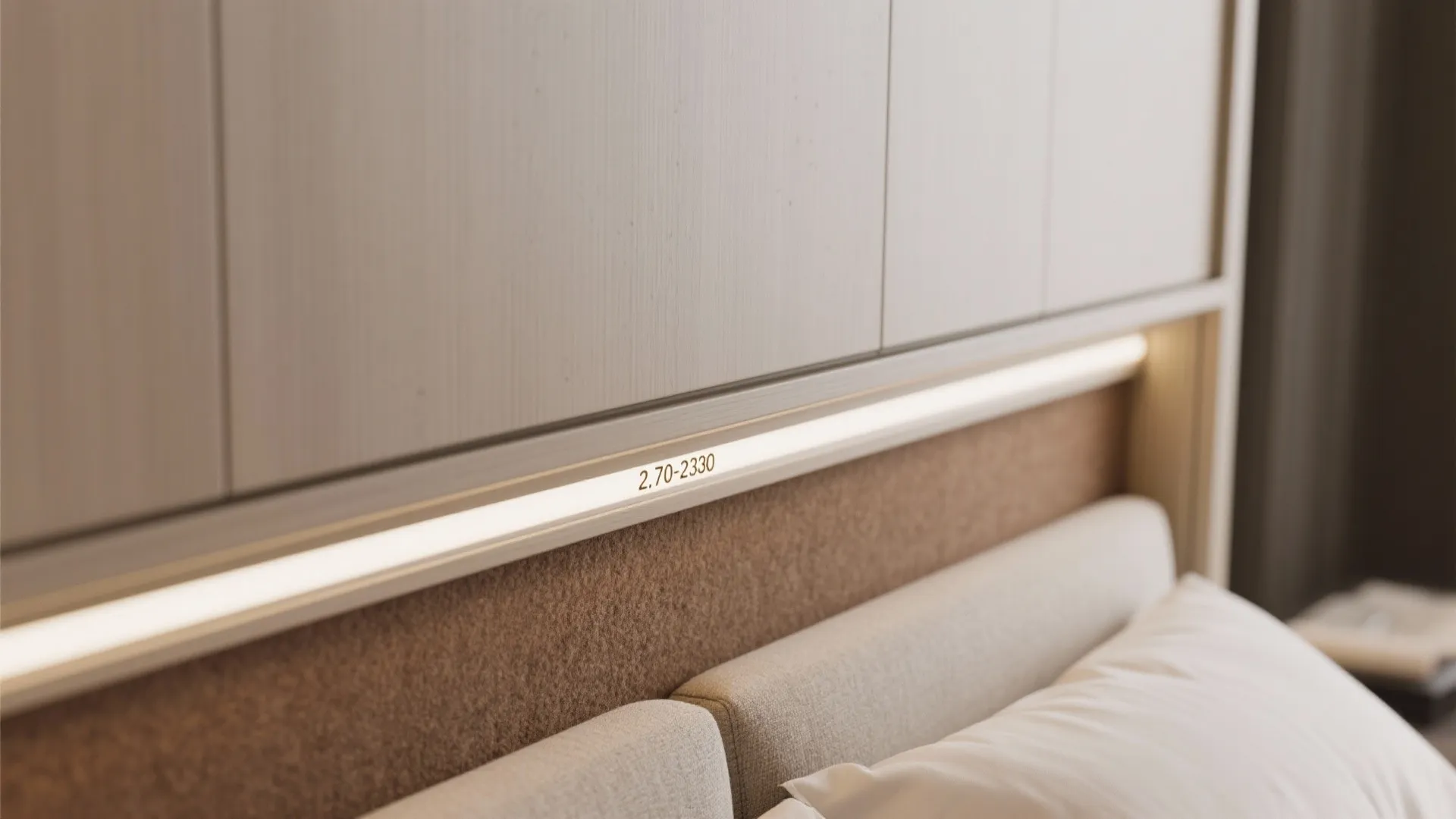 Bedroom Built-ins: Headboard Niche + Wardrobe Wall