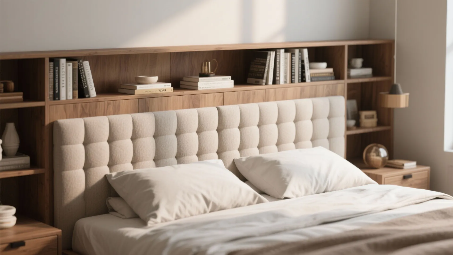 #1 Built-in Headboard Storage