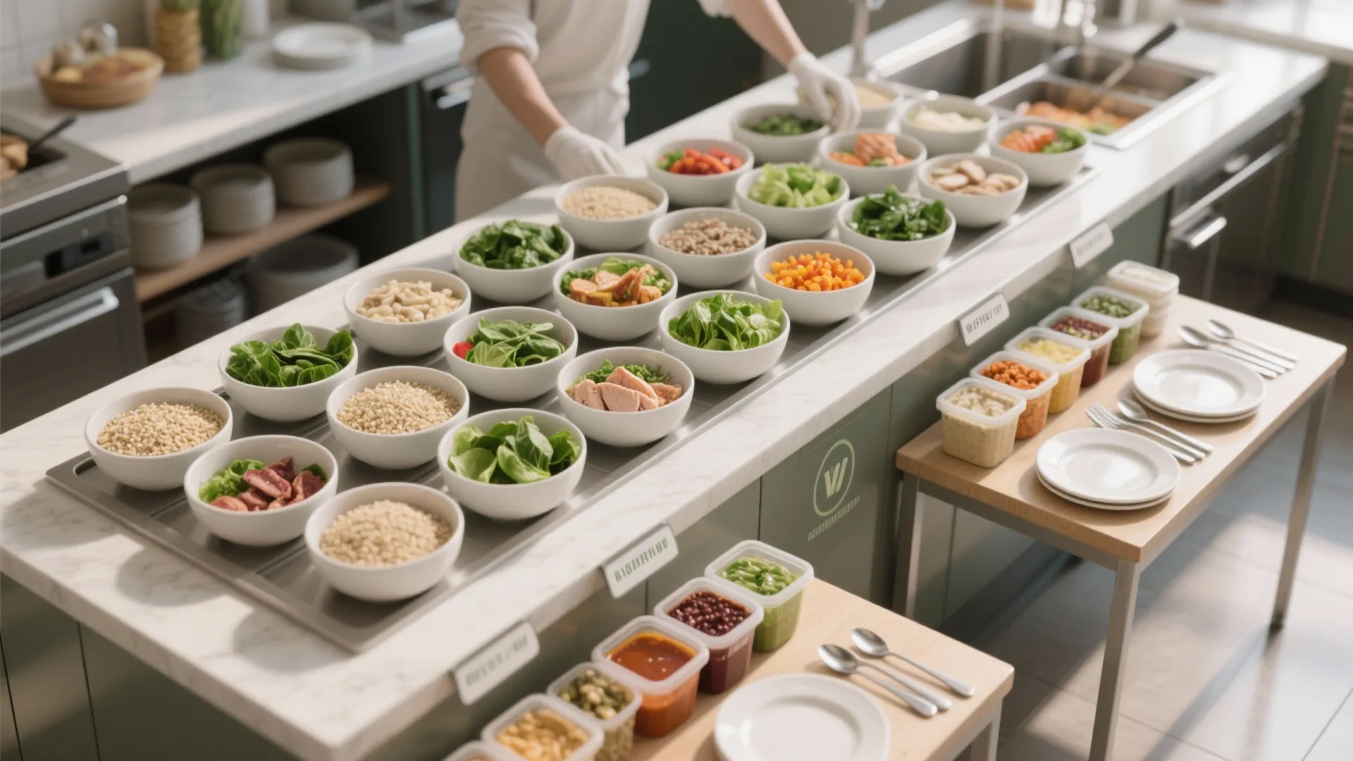3. Healthy Bowls Station