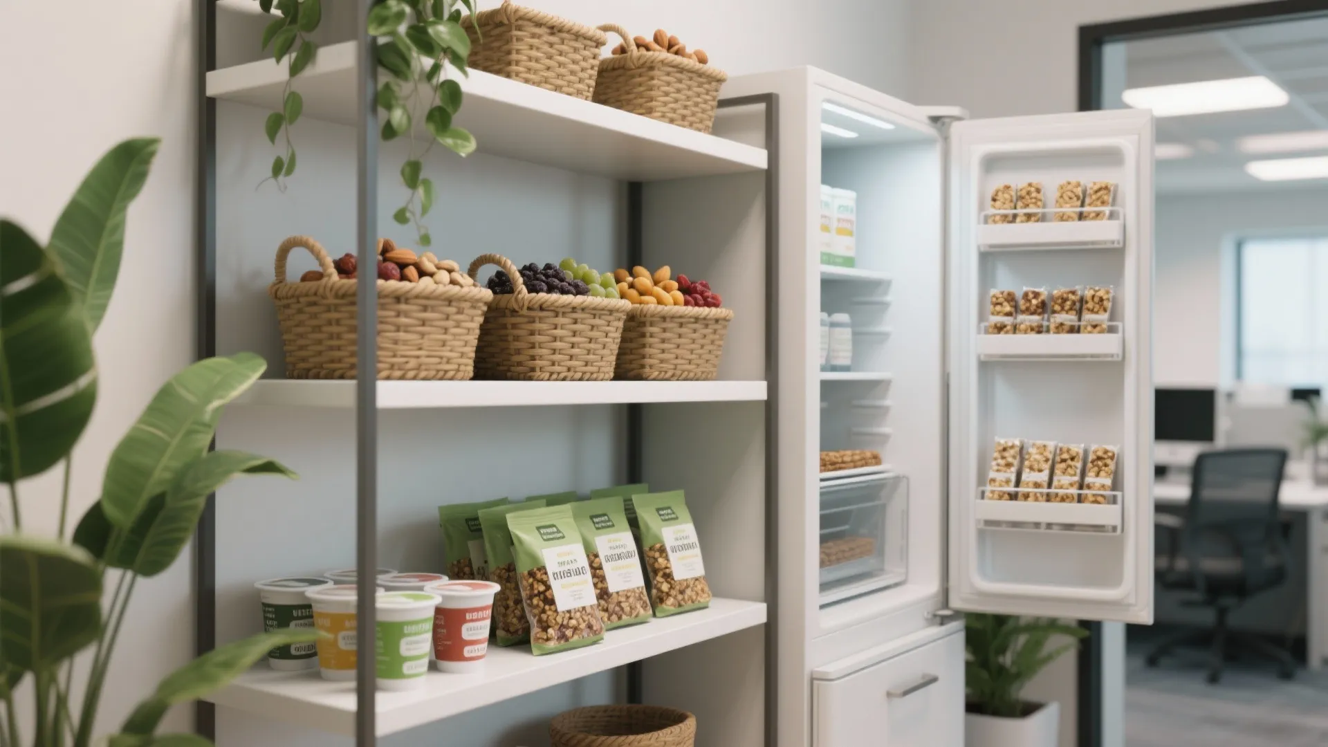 2. Healthy Grab-and-Go Station