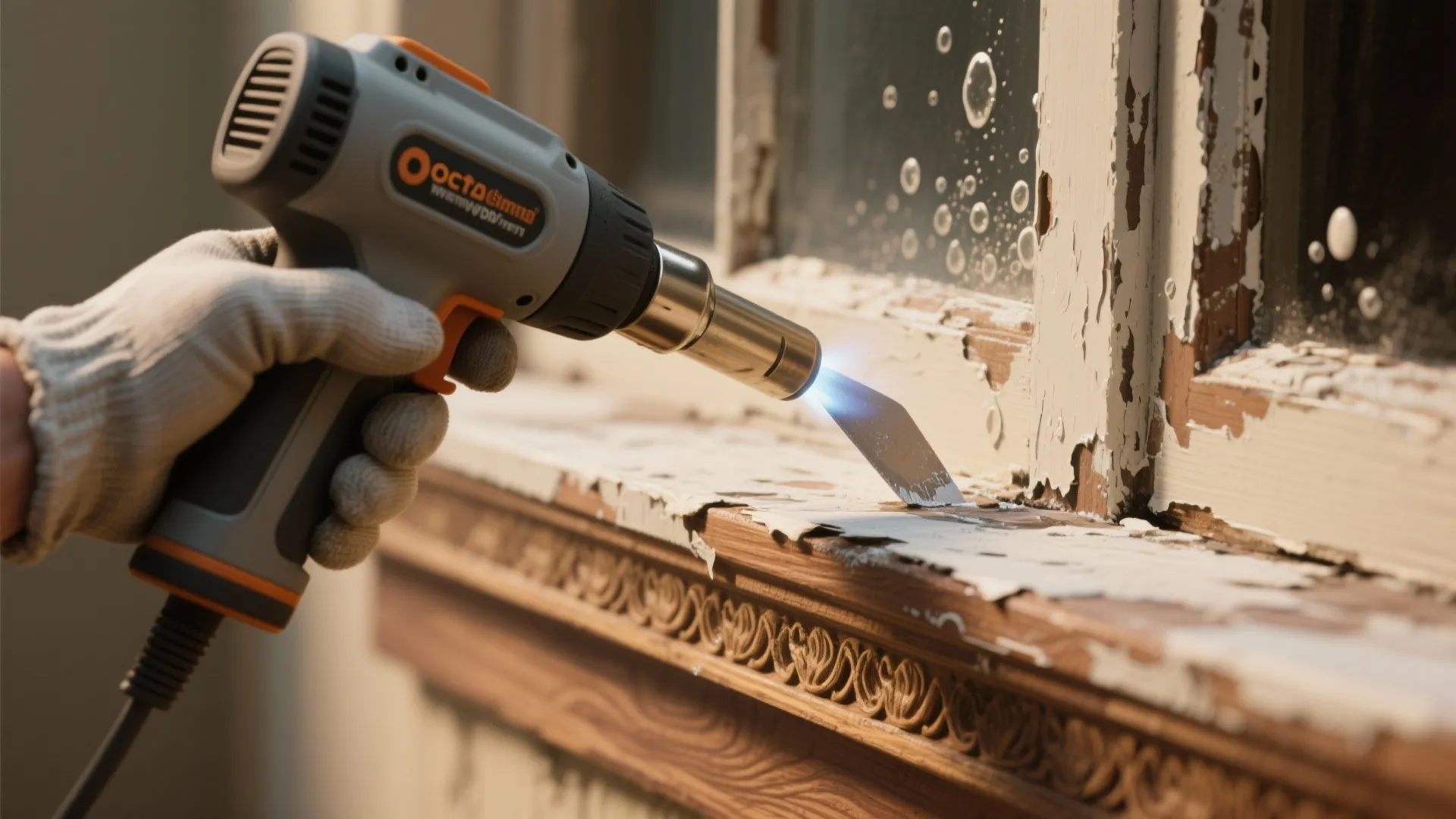 2. Heat gun for spot work and trims