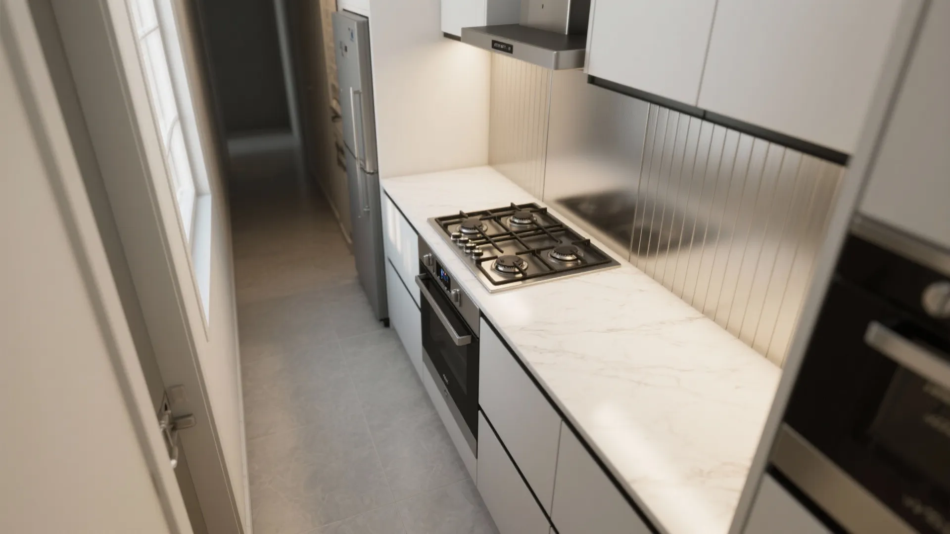 Heat-smart zones with mixed materials