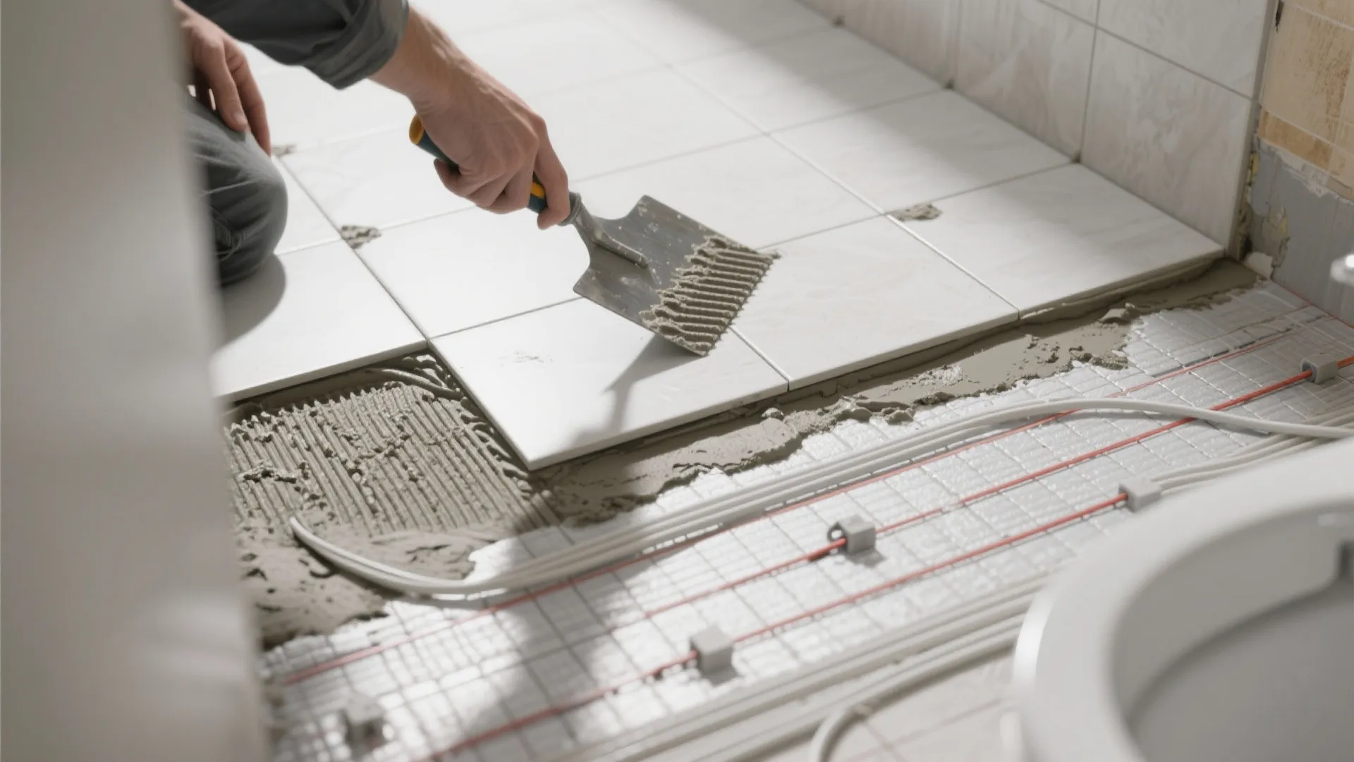 Heated Floors and Waterproof Layers