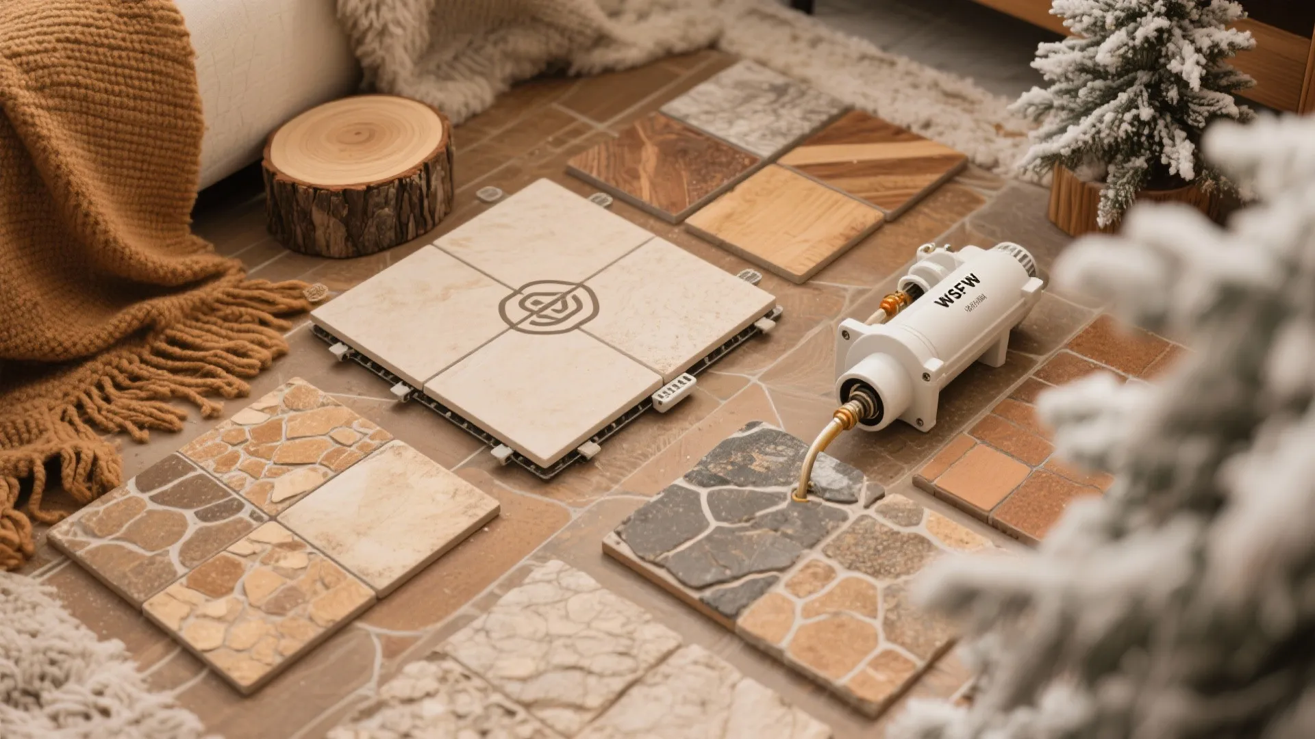 5. Heated Floors for Winter Bliss