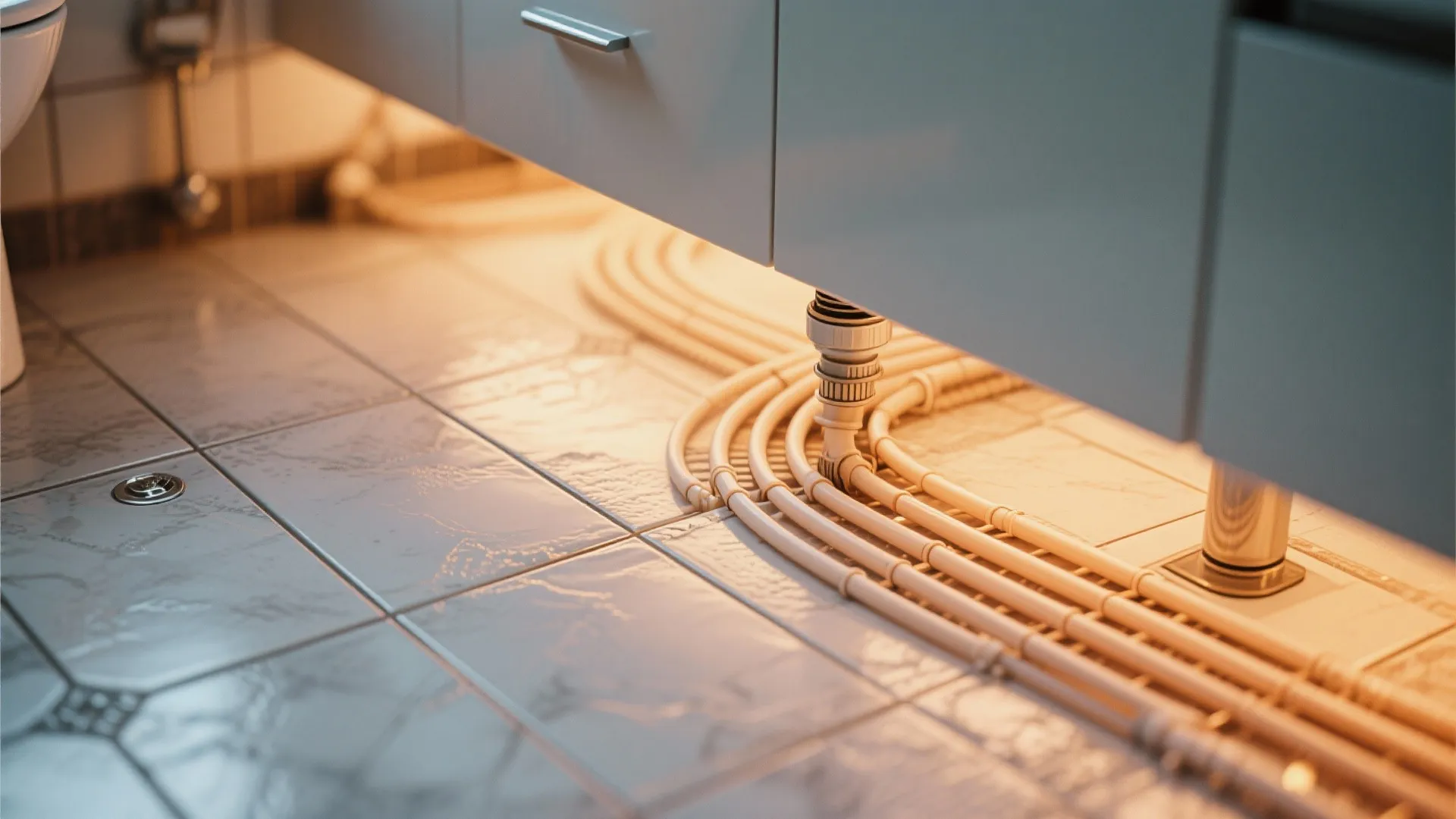8. Warm Up with Heated Floors