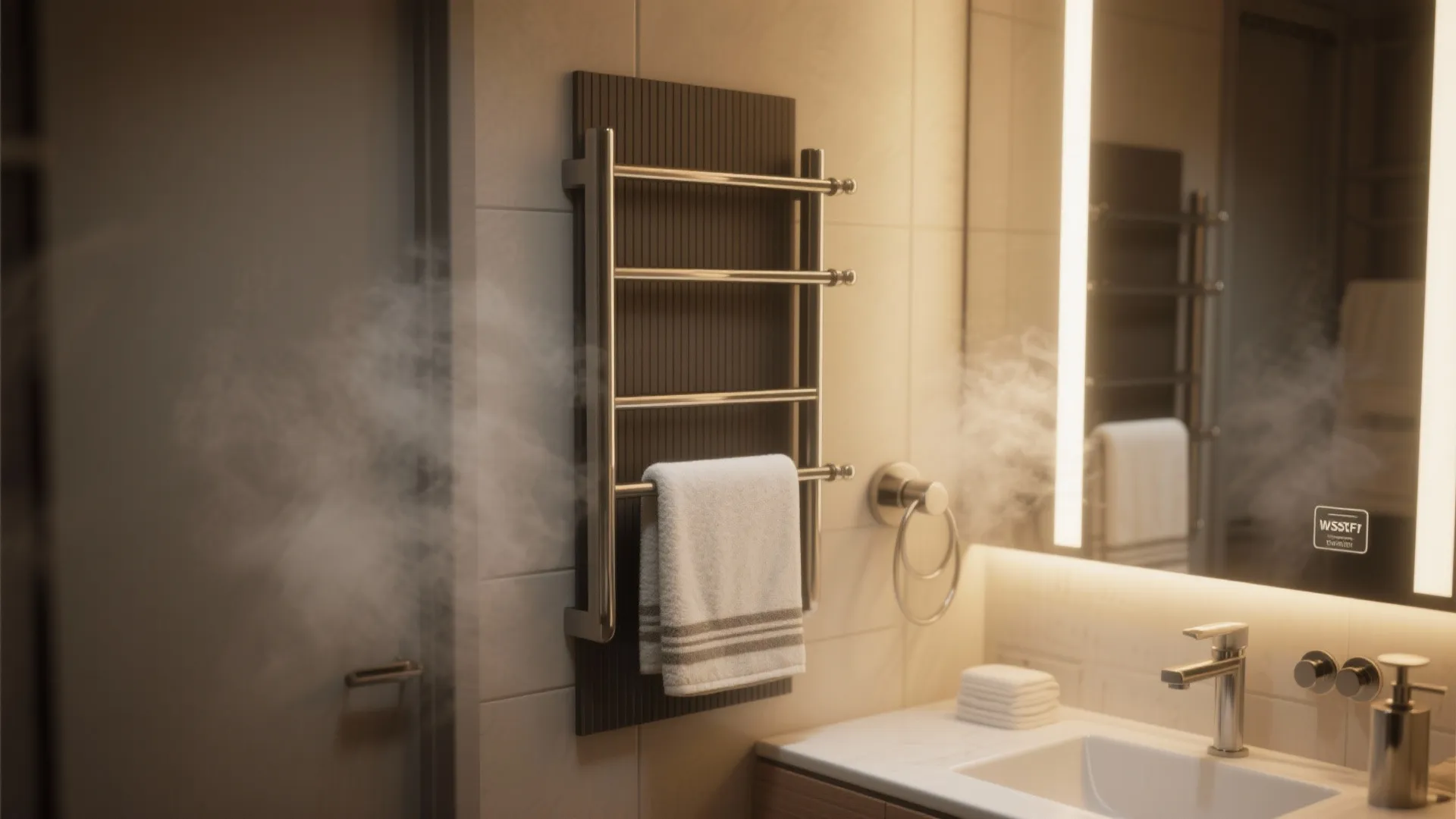 7. Heated Towel Hook Panels