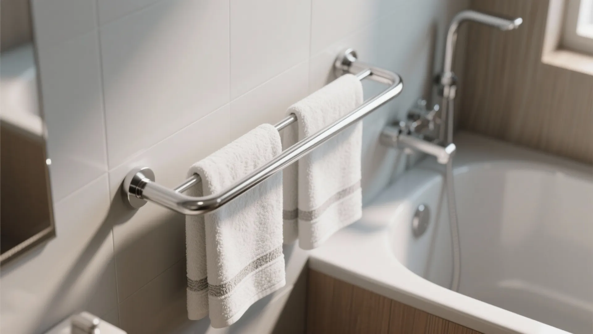 Tip 10: Heated Towel Rack