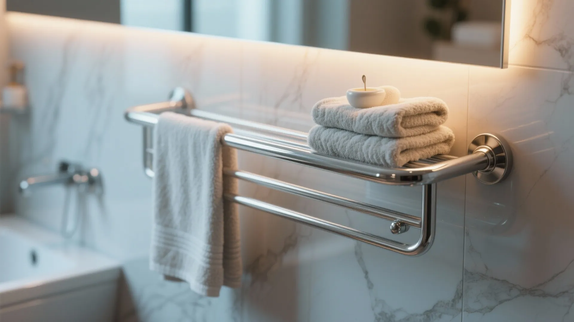 5. Heated Towel Rail