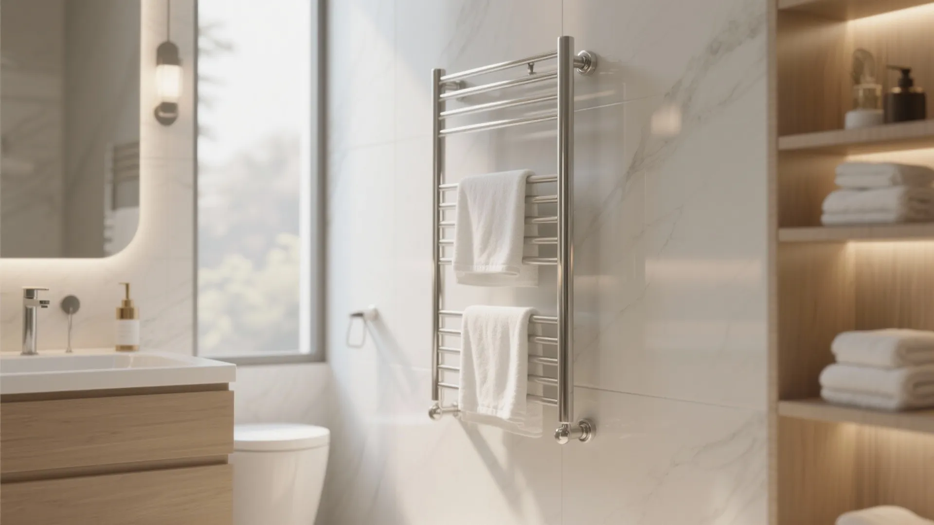 5. Heated Towel Rail