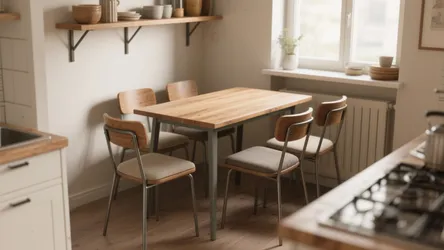 Heavy Duty Kitchen Chairs: 5 Small-Space Ideas