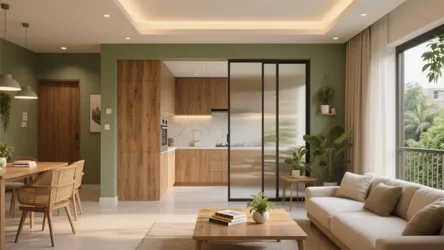 2 BHK Flat in Hebbal: 5 Smart Design Ideas