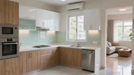 2 BHK Flat in Hebbal: 5 Smart Kitchen Design Ideas