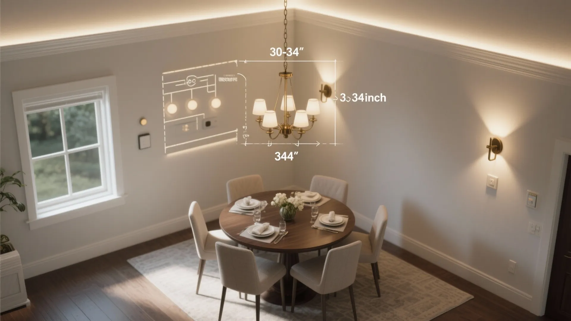 Height, dimming, and layering: the technical trio