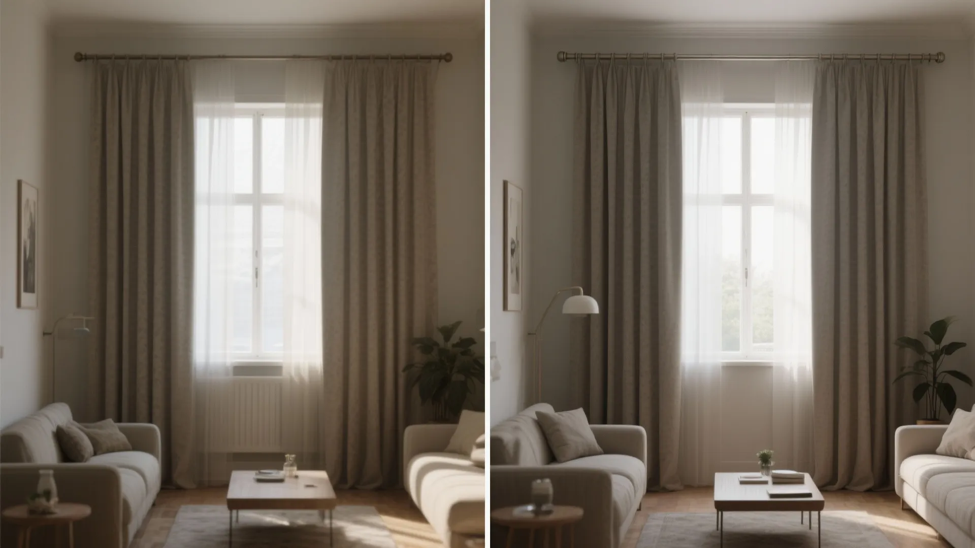 [Section: Inspiration 2] Floor-to-Ceiling Drapes for Height Illusion