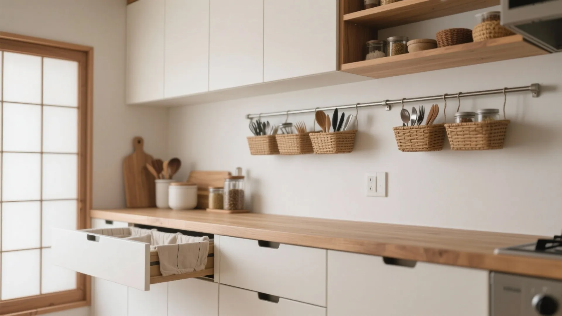 Tips 2: 小空間の収納技巧は“高さを分割”して無駄をなくす